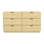 Chrystie 60" Dresser (6-Drawer) in Natural