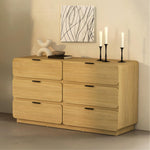 Chrystie 60" Dresser (6-Drawer) in Natural