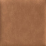 Adrian Vegan Leather Upholstered Dining Side Chair in Cognac
