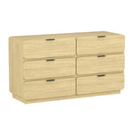 Chrystie 60" Dresser (6-Drawer) in Natural