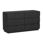 Chrystie 60" Dresser (6-Drawer) in Black