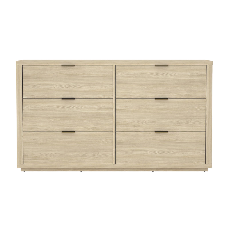 Evelyn 60" Dresser (6-Drawer) in Natural