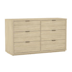 Evelyn 60" Dresser (6-Drawer) in Natural