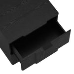 Clive 22" Nightstand (2-Drawer) in Black and Gold