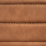 Aimee Vegan Leather Upholstered Dining Side Chair in Cognac