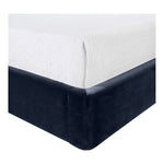 Kendall Velvet Upholstered Queen Bed in Navy