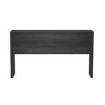 Linda Console Table (3-Drawer) in Charcoal Gray