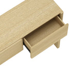 Linda Console Table (3-Drawer) in Natural Oak