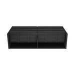 Linda 72" Dresser (6-Drawer) in Charcoal Gray