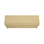 Linda 72" Dresser (6-Drawer) in Natural Oak