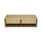 Linda 72" Dresser (6-Drawer) in Natural Oak
