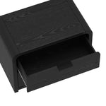 Grace 28" Nightstand (2-Drawer) in Black