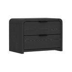 Grace 28" Nightstand (2-Drawer) in Black