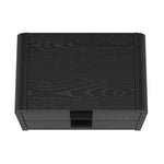Grace 28" Nightstand (2-Drawer) in Black