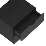 Chrystie 26" Nightstand (2-Drawer) in Black