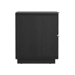 Chrystie 26" Nightstand (2-Drawer) in Black