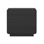 Chrystie 26" Nightstand (2-Drawer) in Black