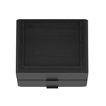 Chrystie 26" Nightstand (2-Drawer) in Black