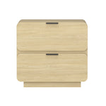 Chrystie 26" Nightstand (2-Drawer) in Natural