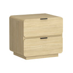 Chrystie 26" Nightstand (2-Drawer) in Natural
