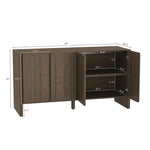 Linda 60" Sideboard in Walnut Brown