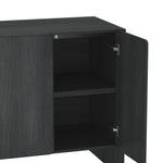 Linda 60" Sideboard in Charcoal Gray