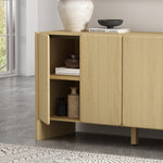 Linda 60" Sideboard in Natural Oak