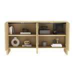 Linda 60" Sideboard in Natural Oak