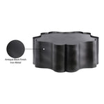 Eloise Iron Coffee Table in Black