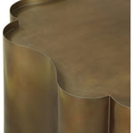 Eloise Iron Coffee Table in Brass