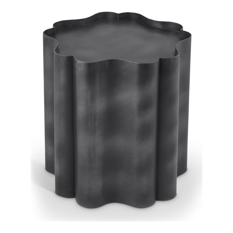 Eloise Iron End Table in Black