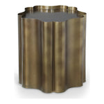 Eloise Iron End Table in Brass