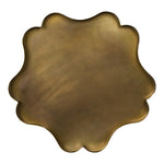 Eloise Iron End Table in Brass