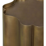 Eloise Iron End Table in Brass