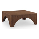 Eloise Oak Veneer Coffee Table in Brown