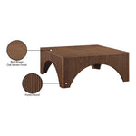 Eloise Oak Veneer Coffee Table in Brown