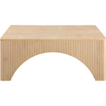 Eloise Oak Veneer Coffee Table in Natural