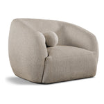 Elowen Fabric Upholstered Chair in Beige