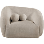 Elowen Fabric Upholstered Chair in Beige