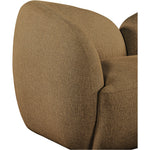 Elowen Fabric Upholstered Chair in Brown