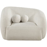 Elowen Fabric Upholstered Chair in Cream