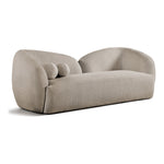 Elowen 91" Fabric Upholstered Sofa in Beige
