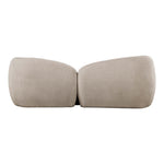 Elowen 91" Fabric Upholstered Sofa in Beige