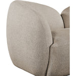 Elowen 91" Fabric Upholstered Sofa in Beige
