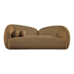 Elowen 91" Fabric Upholstered Sofa in Brown