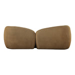 Elowen 91" Fabric Upholstered Sofa in Brown