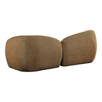 Elowen 91" Fabric Upholstered Sofa in Brown