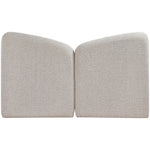 Elowen Chenille Fabric Upholstered Queen Bed in Beige