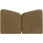 Elowen Chenille Fabric Upholstered Queen Bed in Brown