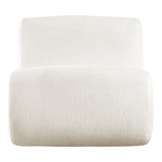 Akira Fabric Upholstered Accent Chair in Cream